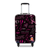 Travel Suitcase Cover- Breast Cancer