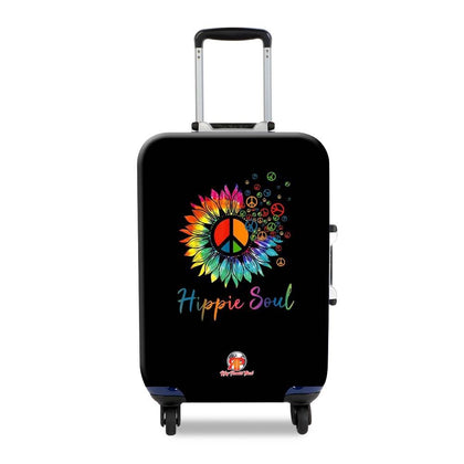 Travel Suitcase Cover- Hippy